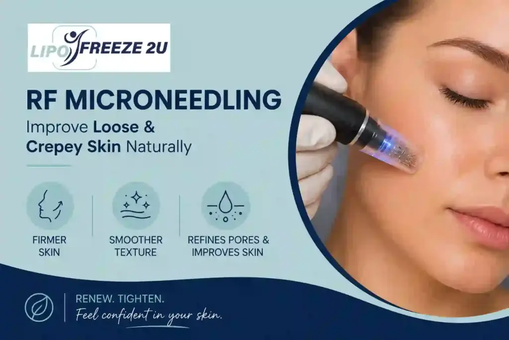 Can RF Microneedling Help Improve Loose and Crepey Skin Bexley?